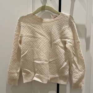 Bonpoint cashmere kids sweater cream